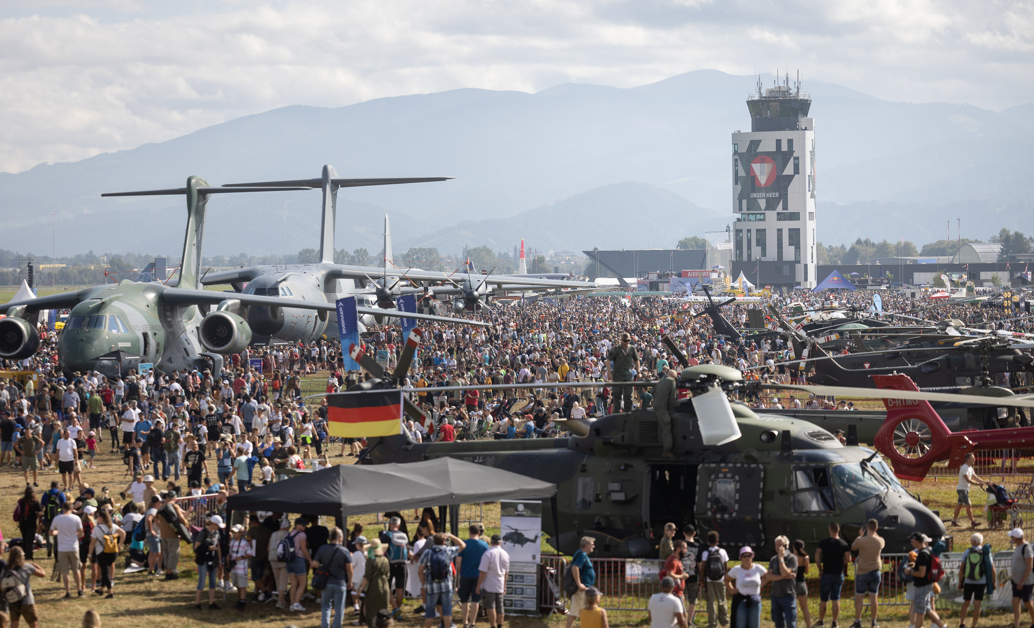 Fliegen. Freiheit. Begeisterung. war das Motto der Airpower 2024